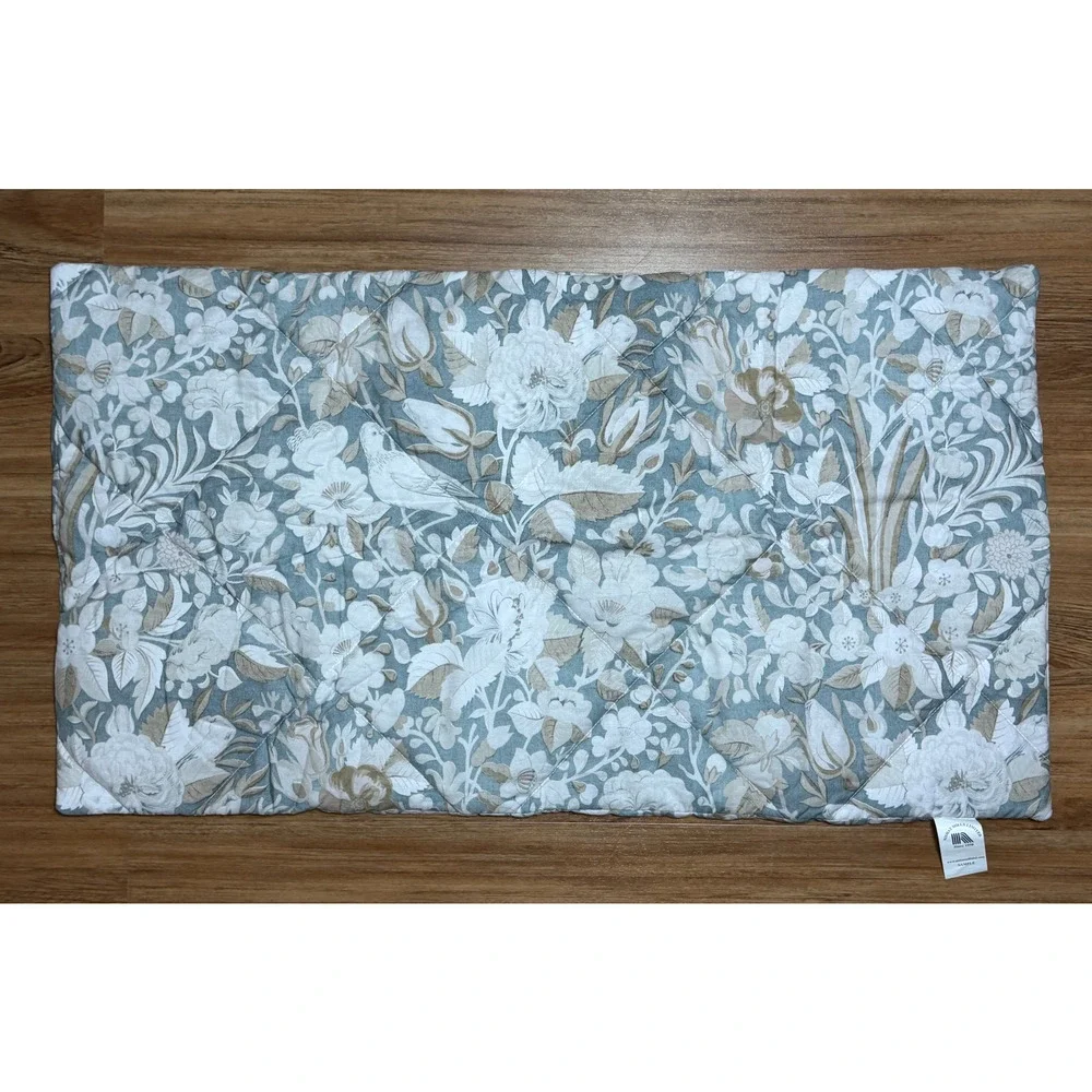 Pottery Barn Mia Bird Floral King Comforter Sham 20